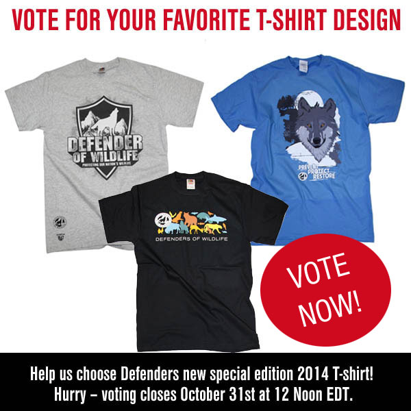 defenders of wildlife t shirts