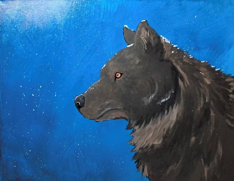 Paint a Wolf Night Supplies | Defenders of Wildlife