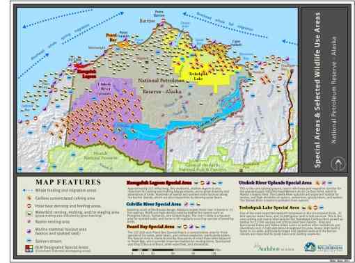 NPRA Wildlife Use Areas Map