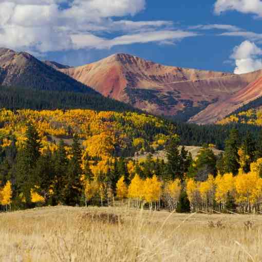 Colorado Rocky Mountains in Fall