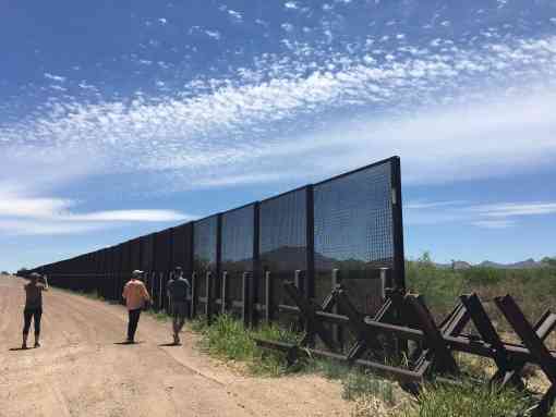 Coronado Natl Monument border wall 
