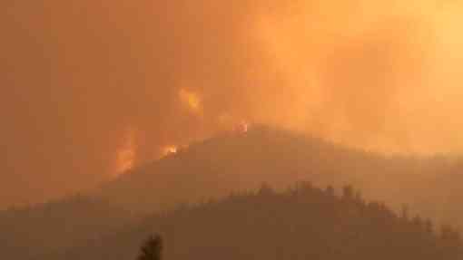 The Cornet-Windy Ridge Fire near Durkee, OR began on Aug. 10, 2015 and has consumed an estimated 96,762 acres