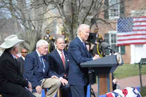 Vice President Joe Biden in Delaware