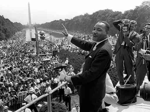 Martin Luther King Jr on the National Mall