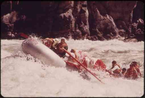 Shooting Wild Sheep Rapids on the Snake River in Hells Canyon