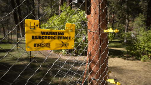 Warning Electric Fence Signage - Montana
