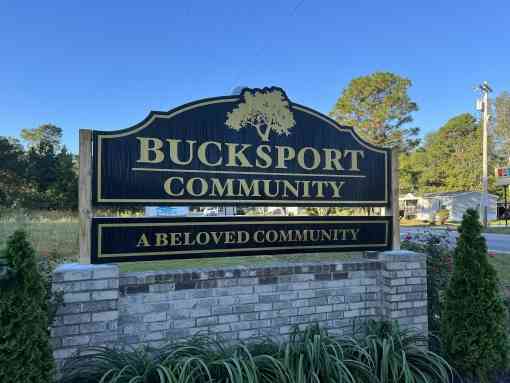 Bucksport Community sign