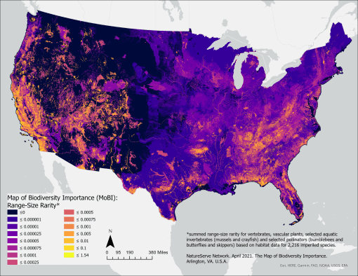 Biodiversity Hotspot Map