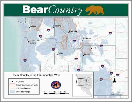 Bear Country Map