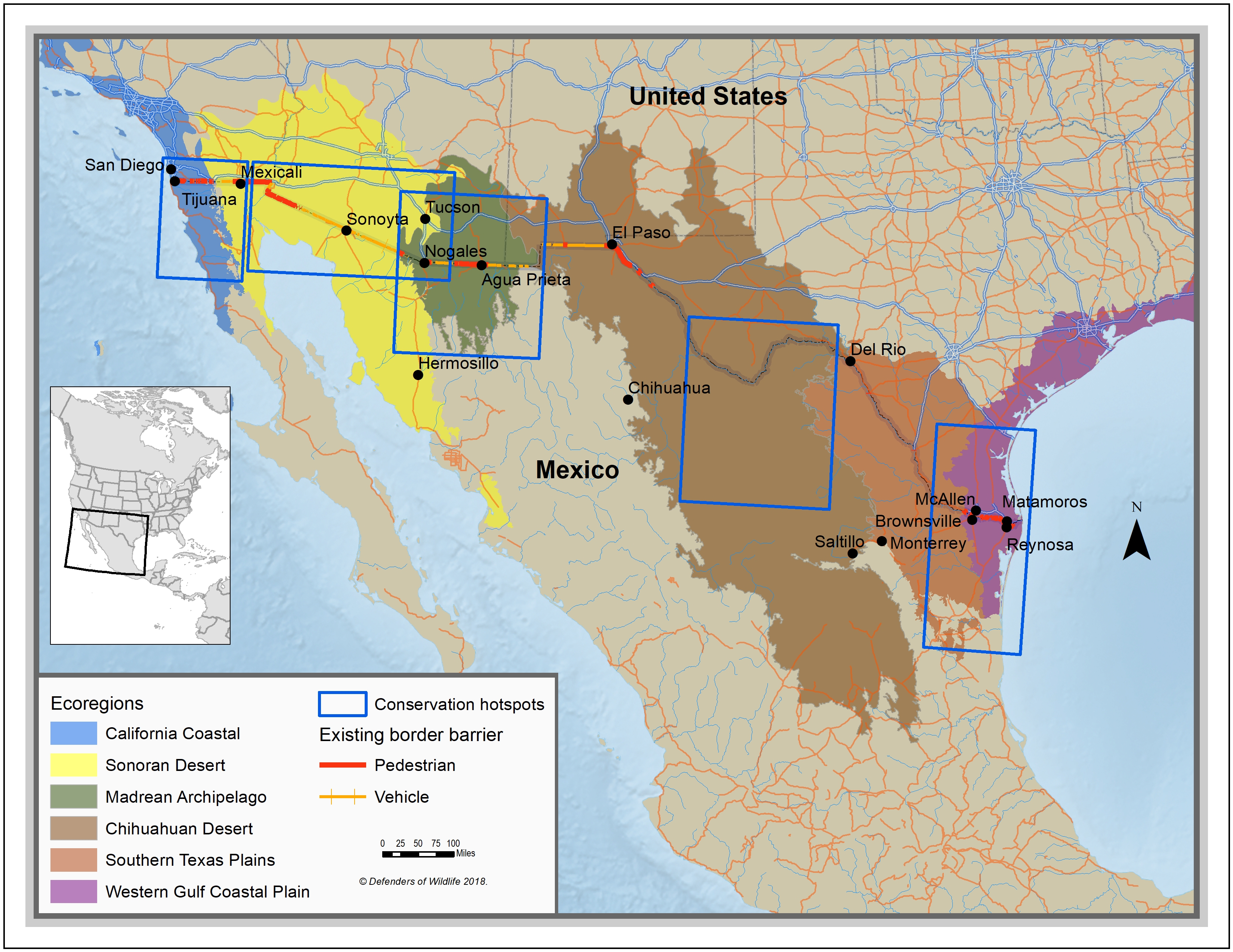 180 in 100 Days: Restoring the U.S.-Mexico Borderlands | Defenders of ...