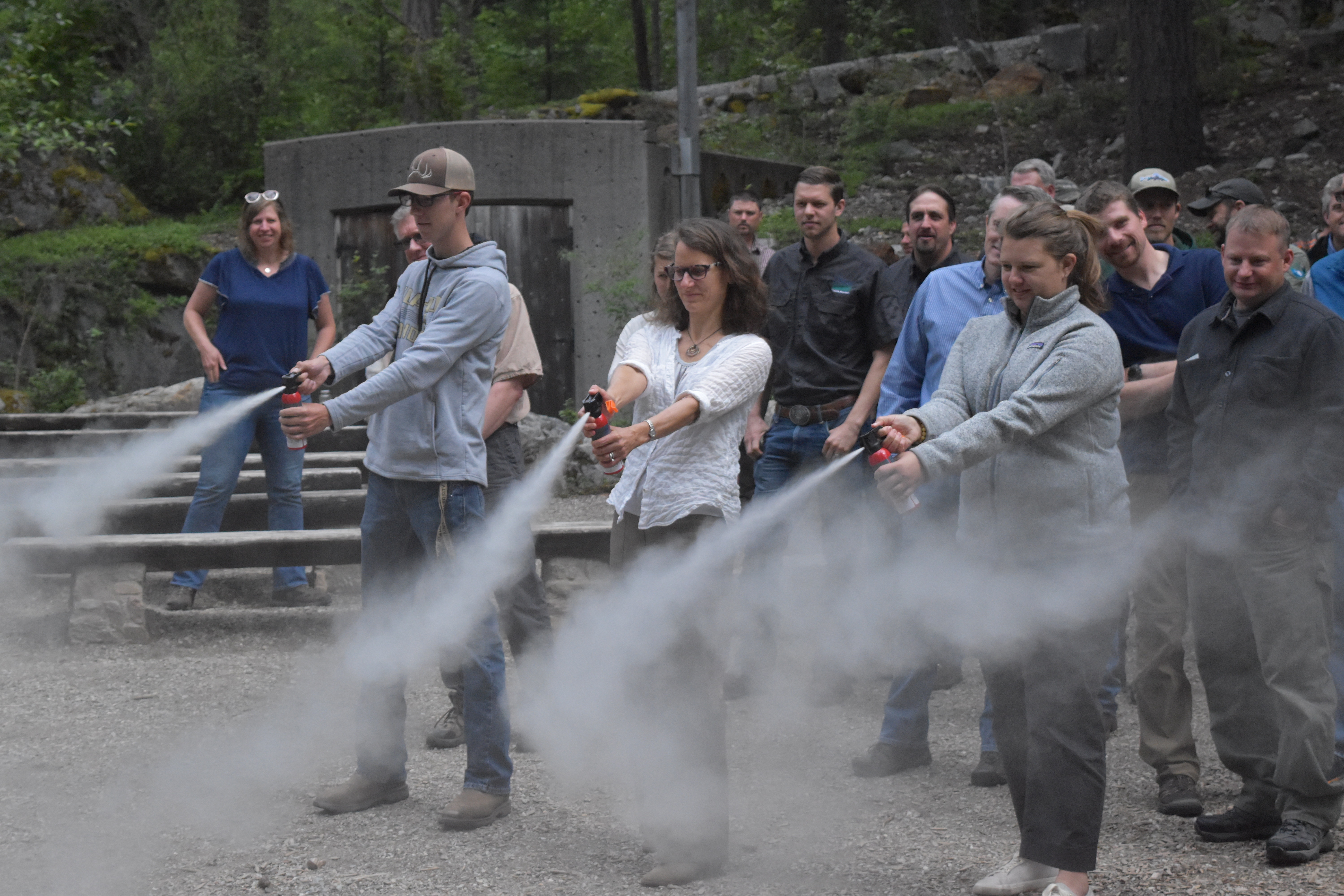 NCI Bear spray training