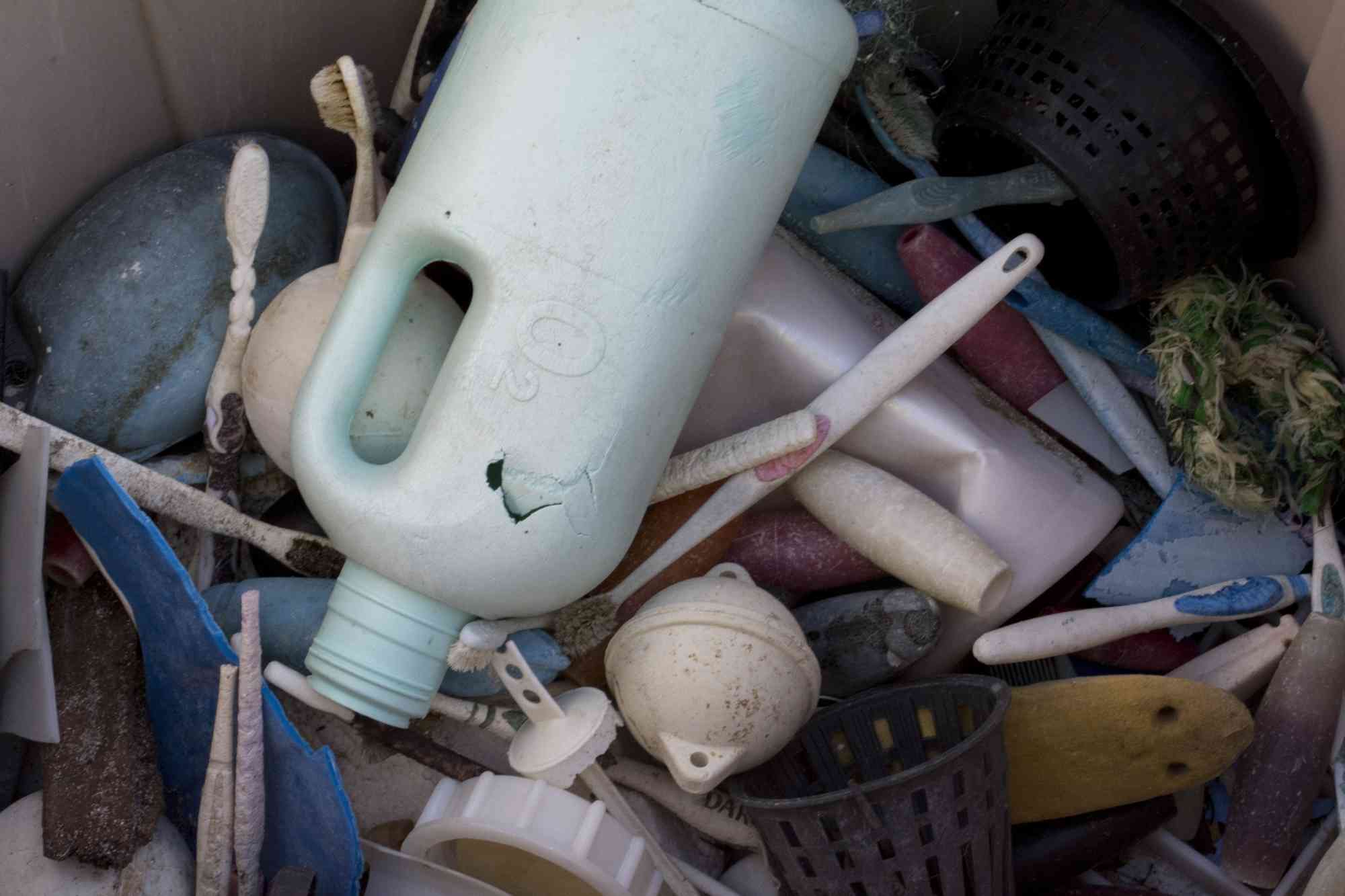 Marine debris collected on Midway Atoll 