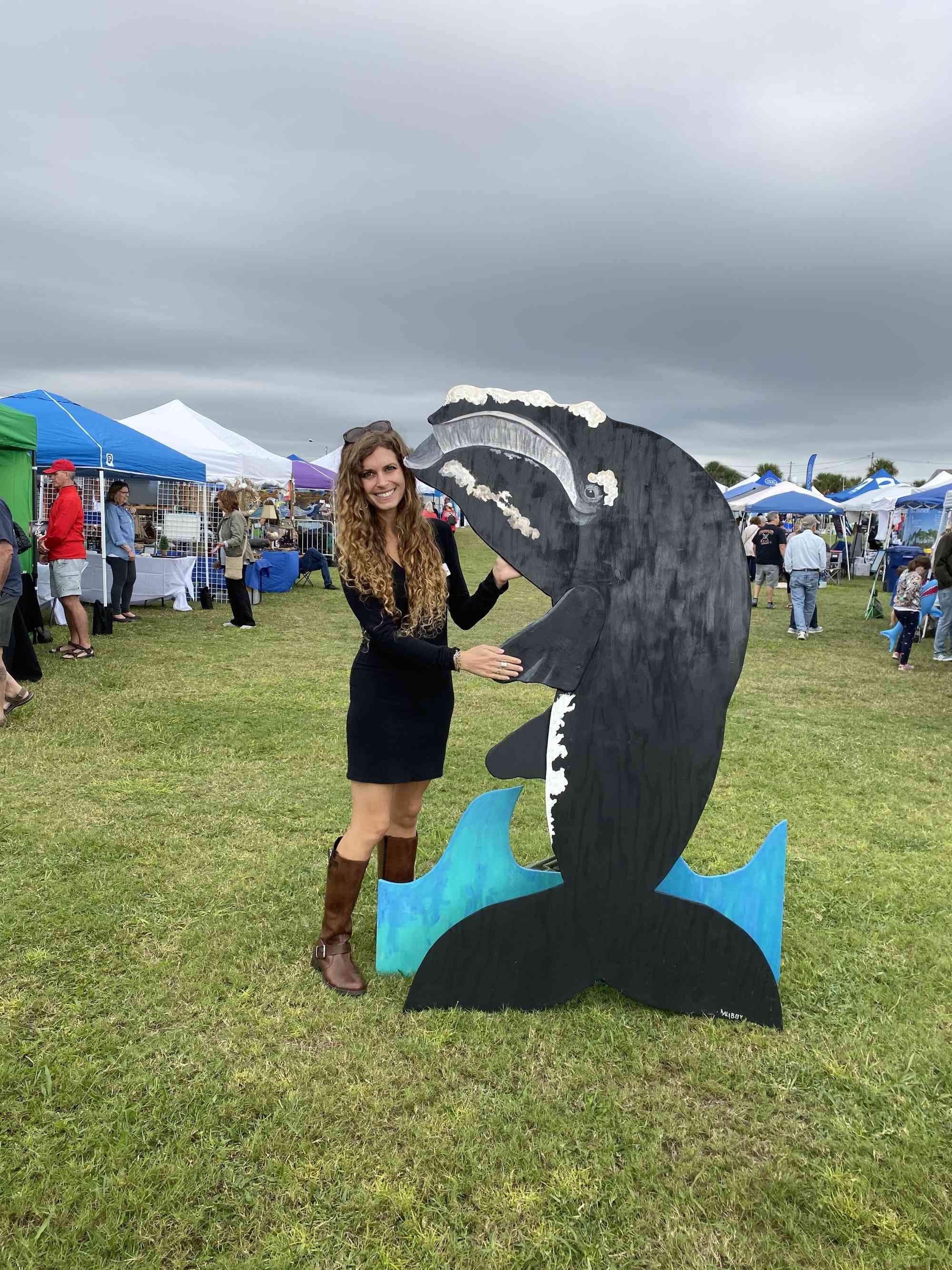 Elizabeth Neville at Right Whale Festival Nov 2019 