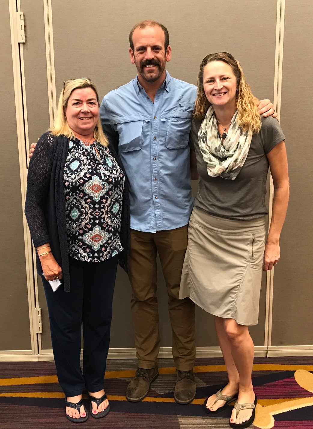 Defenders of Wildlife staff representatives at ICOET 2019