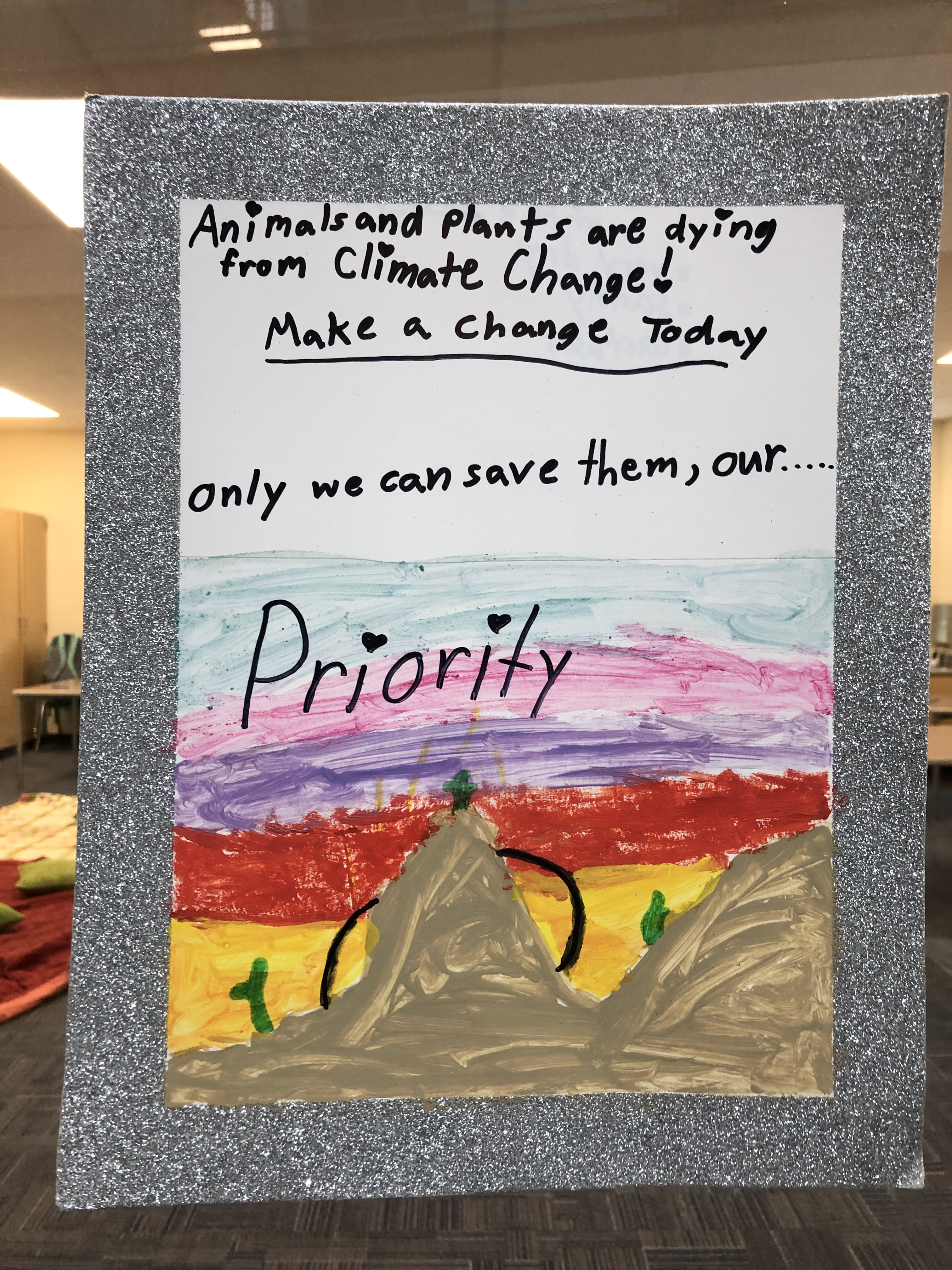 Muller Road Middle poster climate change