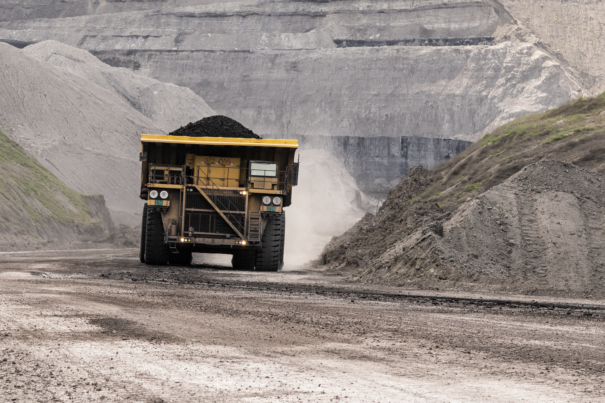 open-pit coal mine, in the Thunder Basin National Grassland, near Wright, Wyoming