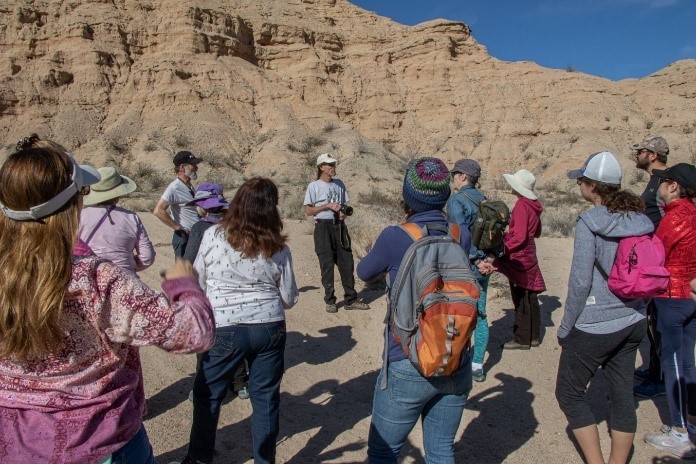 2020.01.25 Palisades Ranch Nature Reserve Helendale, California walk with Tom Egan/Defenders of Wildlife