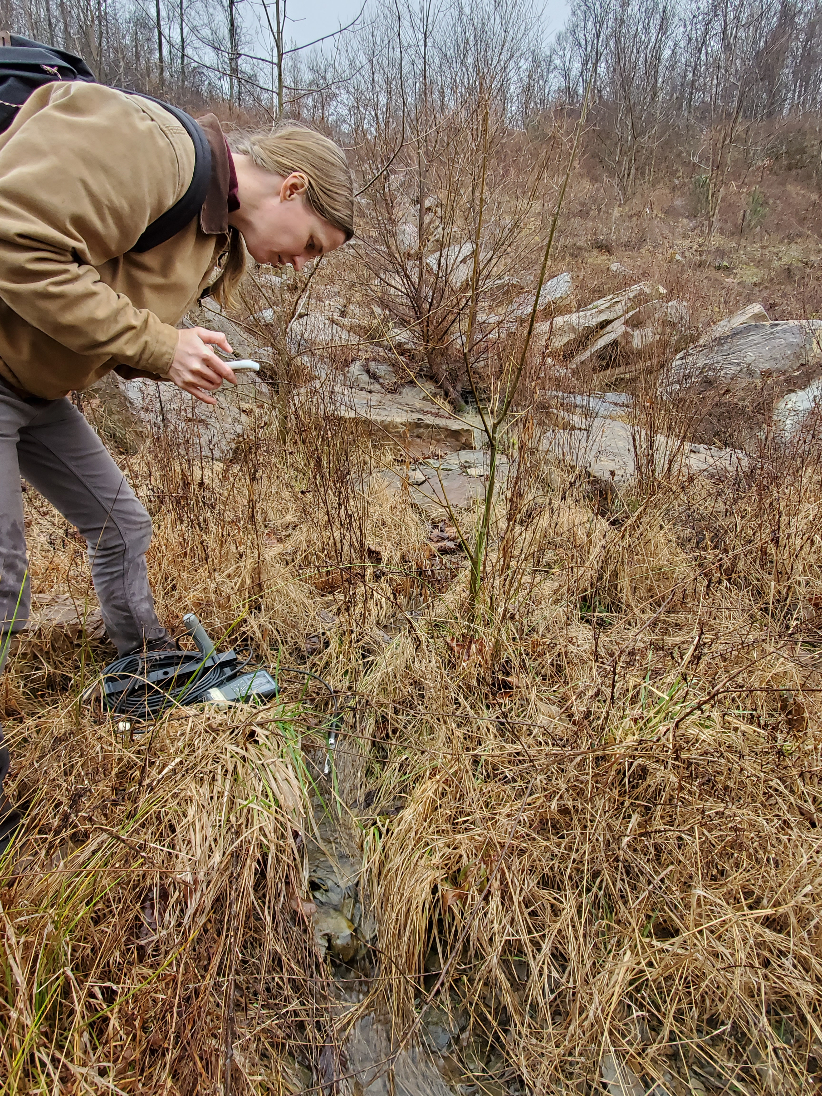 Straight Creek Bond inspection KopperGlo Coal Mine Tennessee