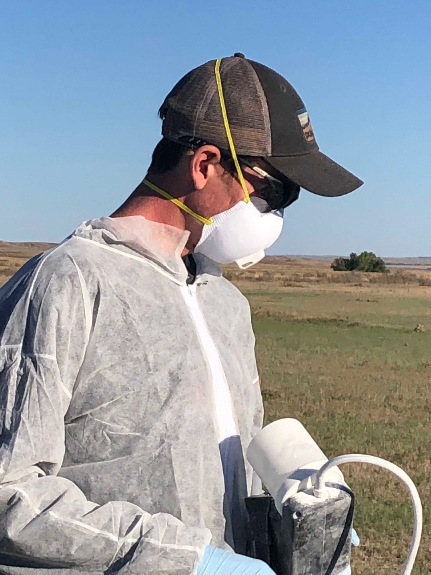 Dusting thunder basin national grassland