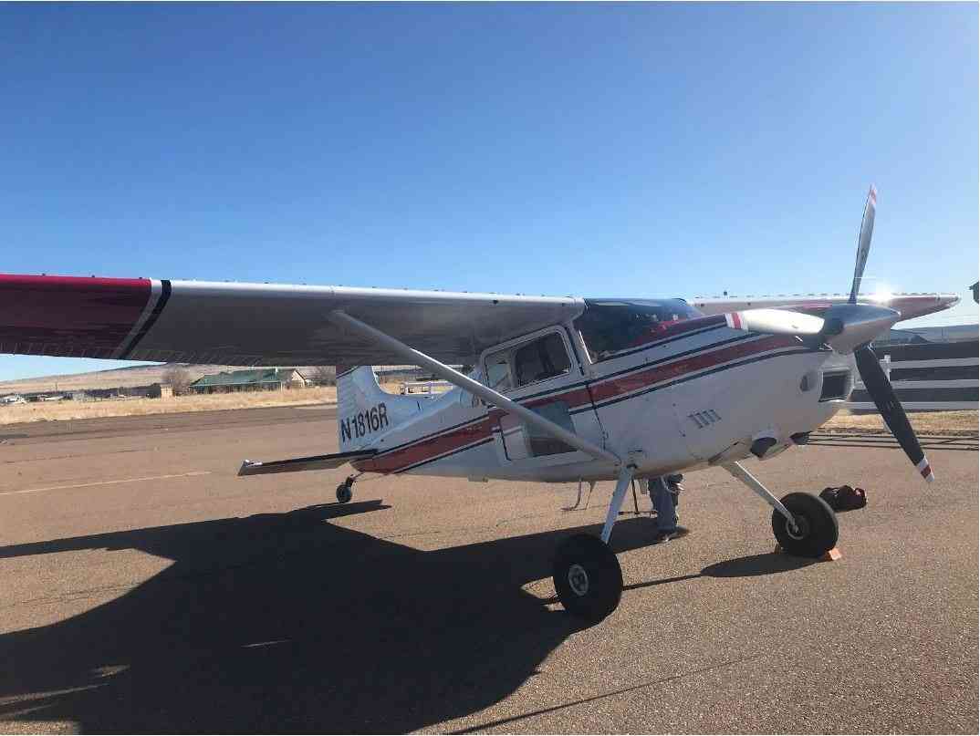 Plane used for mexican gray wolf count