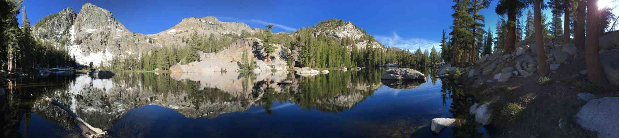 Lake George in Sierra National Forest