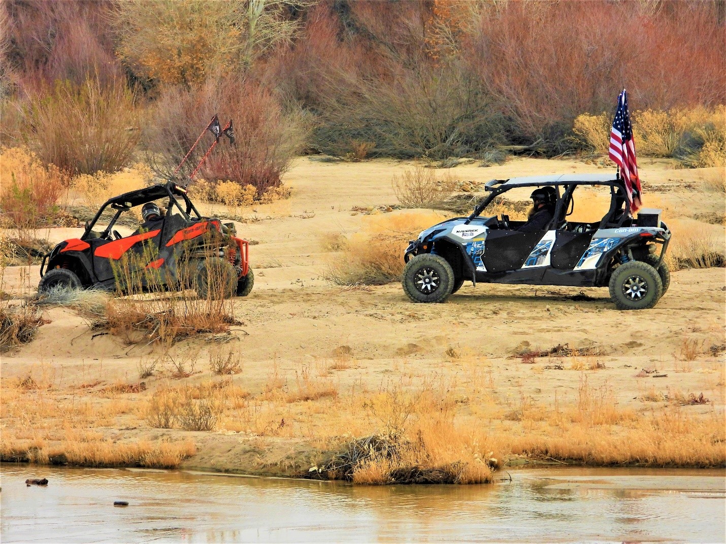 Offroad vehicle use in the CA desert 