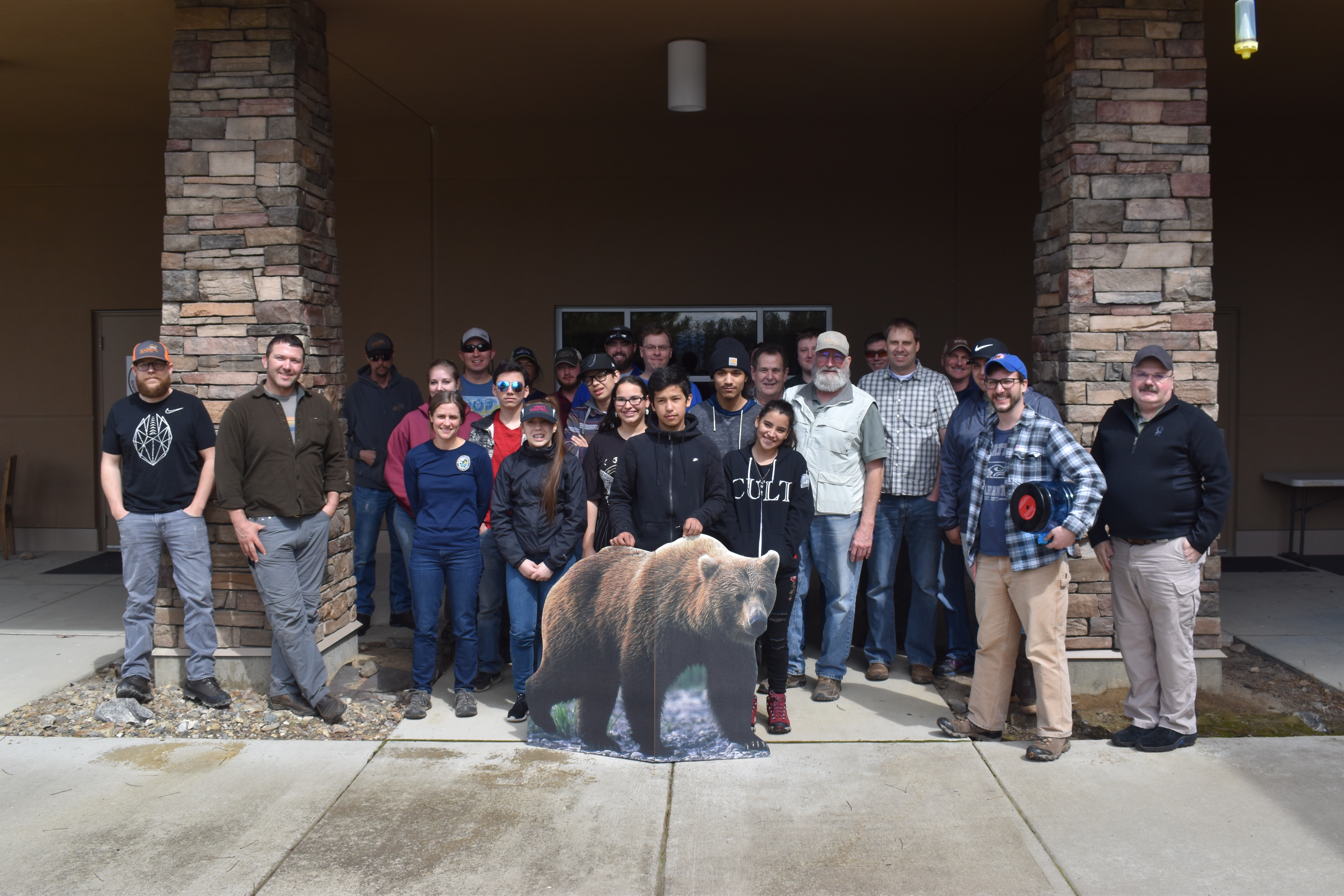 Bear Spray Training -Kalispel 4-H - Group shot 