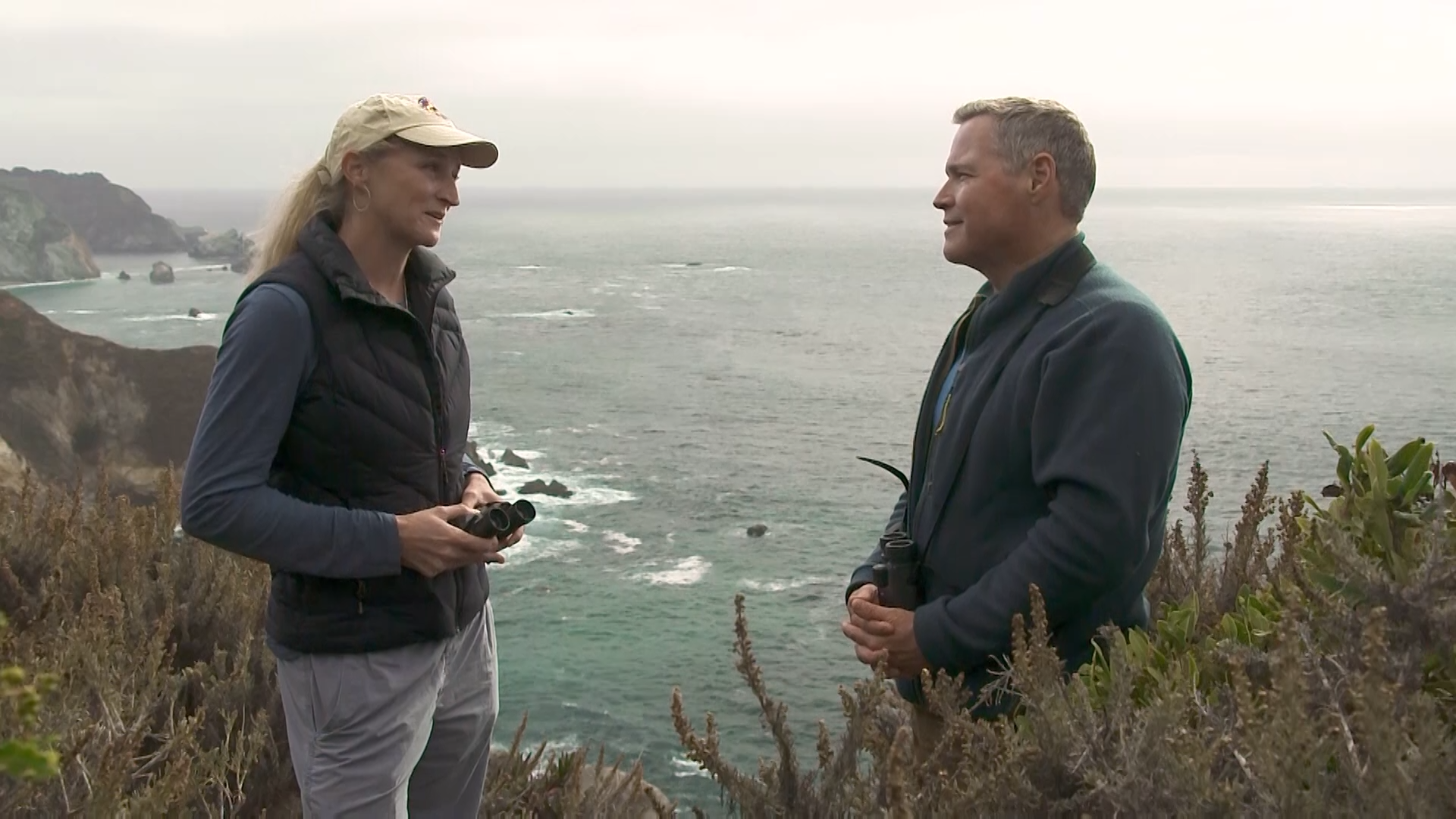 Pamela Flick with Jeff Corwin