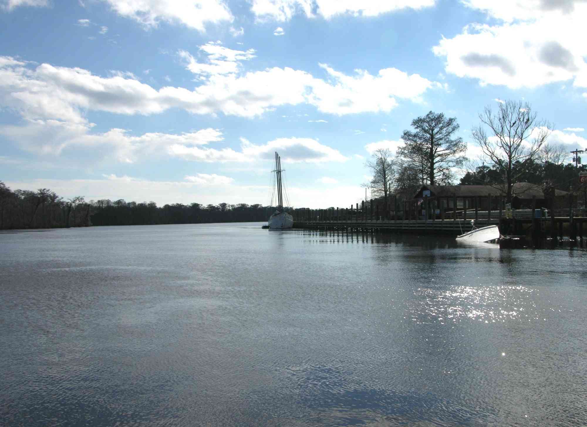Waccamaw River in Bucksport, South Carolina