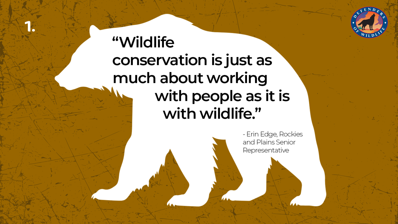 Wildlife Conservation