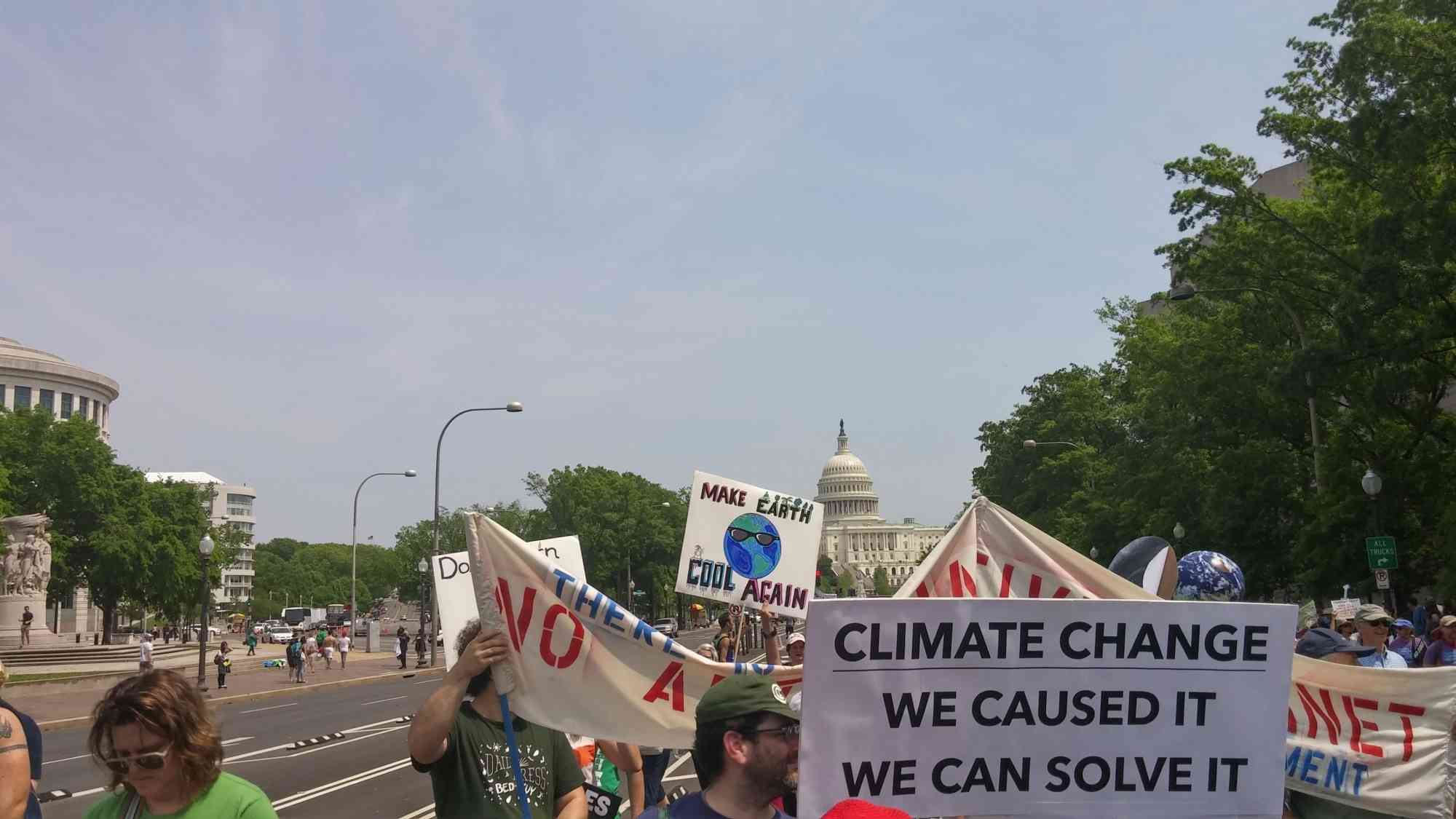 2017 Climate March in Washington, DC