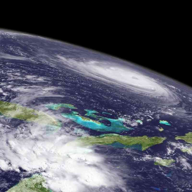 Hurricane Florence from space.