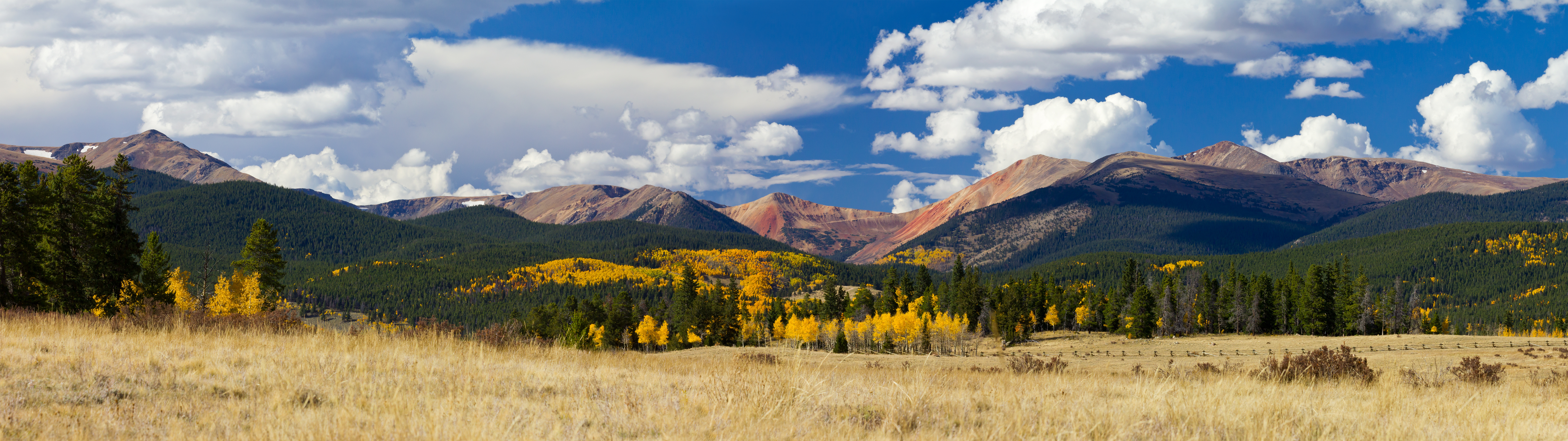 Colorado Rocky Mountains in Fall