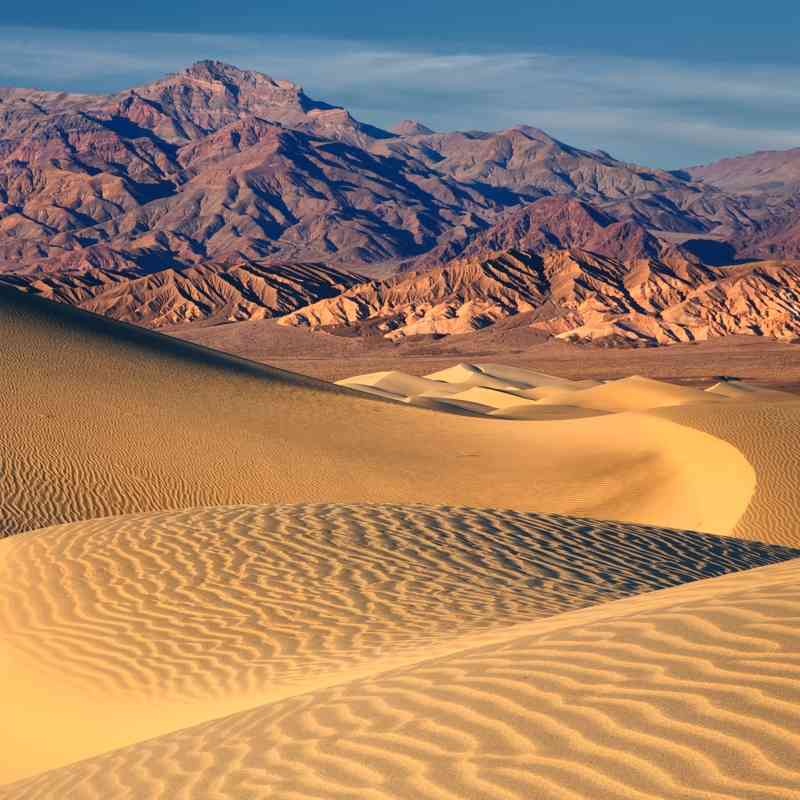 Mesquite Sand Dunes - Death Valley National Park - California