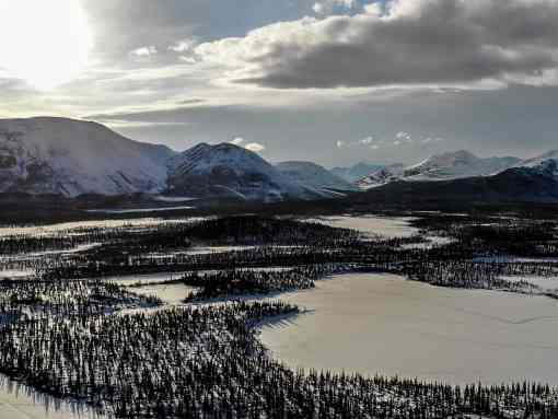 Mountain landscape, Arctic National Wildlife Refuge, Alaska