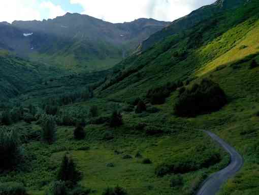 Mountain Landscape in Alaska 